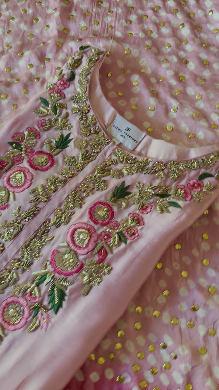 CUSTOM SERIES PURE SILK CHUNRI SUITS CHSF10