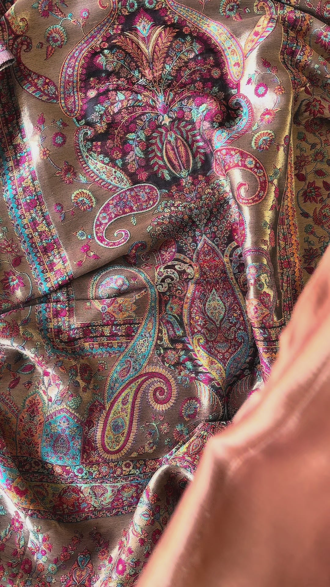 KHANI WOVEN PURE MOONLIGHT SHAWL SET KHMN08