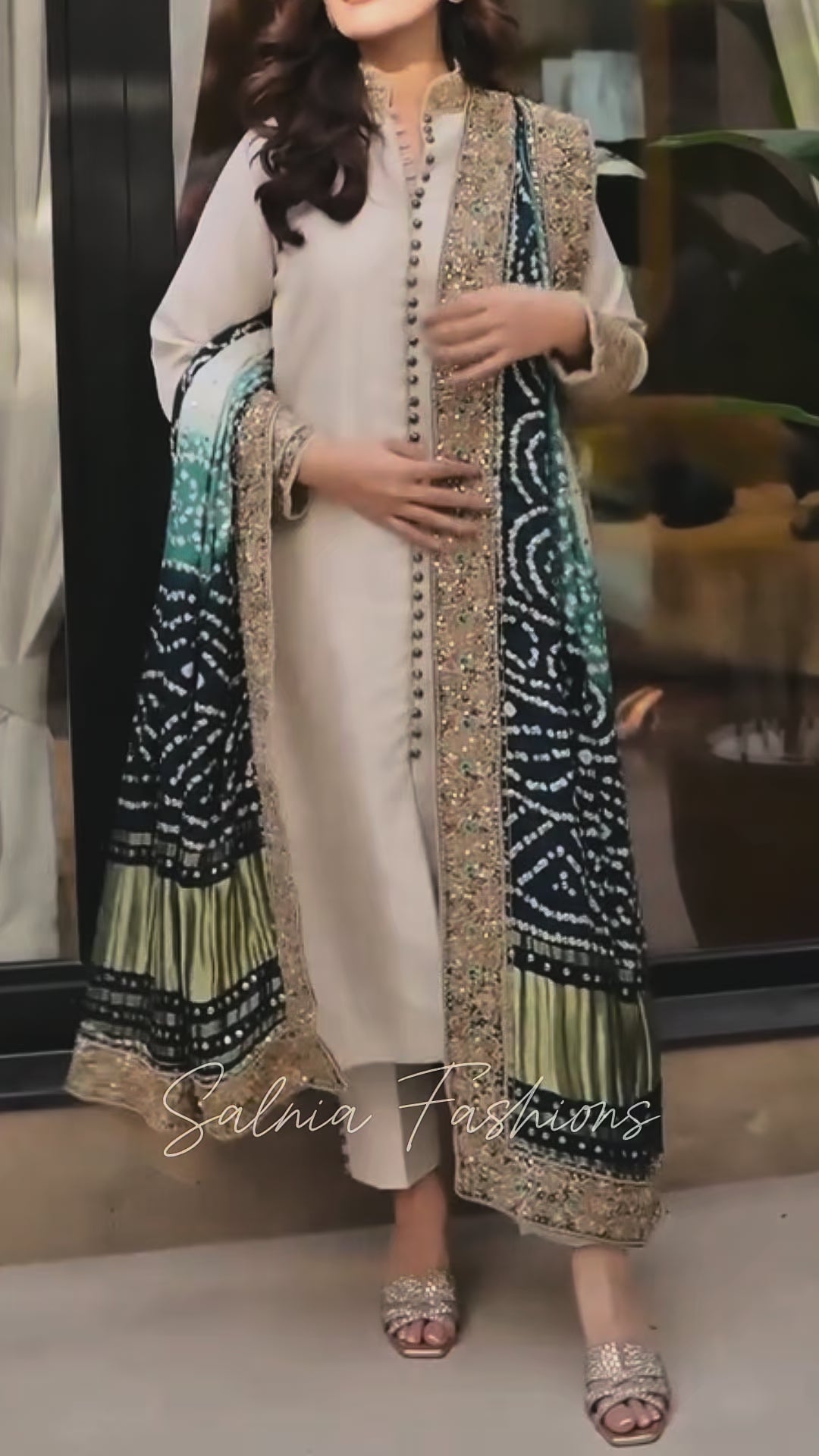 CUSTOM SERIES PURE SILK CHUNRI SUITS CHSF13
