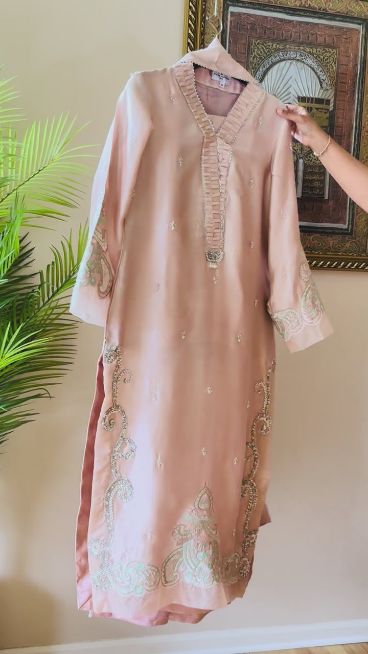 HEAVY PURE SILK CUSTOM PARTYWEAR MUSF10