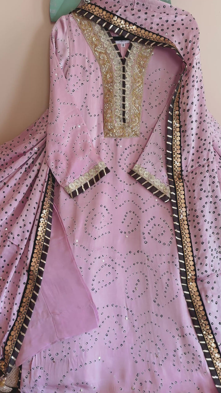 PURE SILK CHUNRI SUIT(CUSTOM SERIES) SFCH06