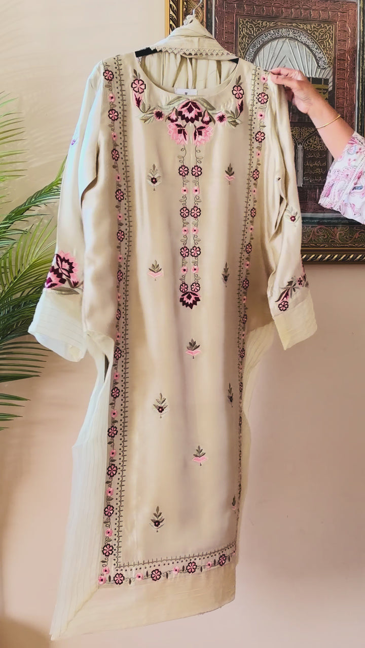 PURE SHEESHA SILK CUSTOM PARTYWEAR SCSF05