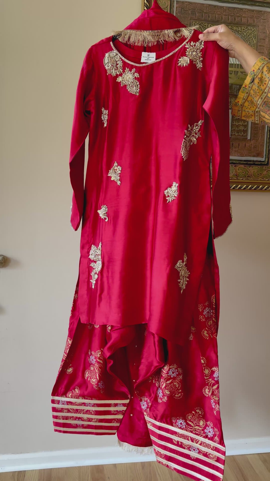 PURE SHEESHA SILK FARSHI SHALWAR FRSH34