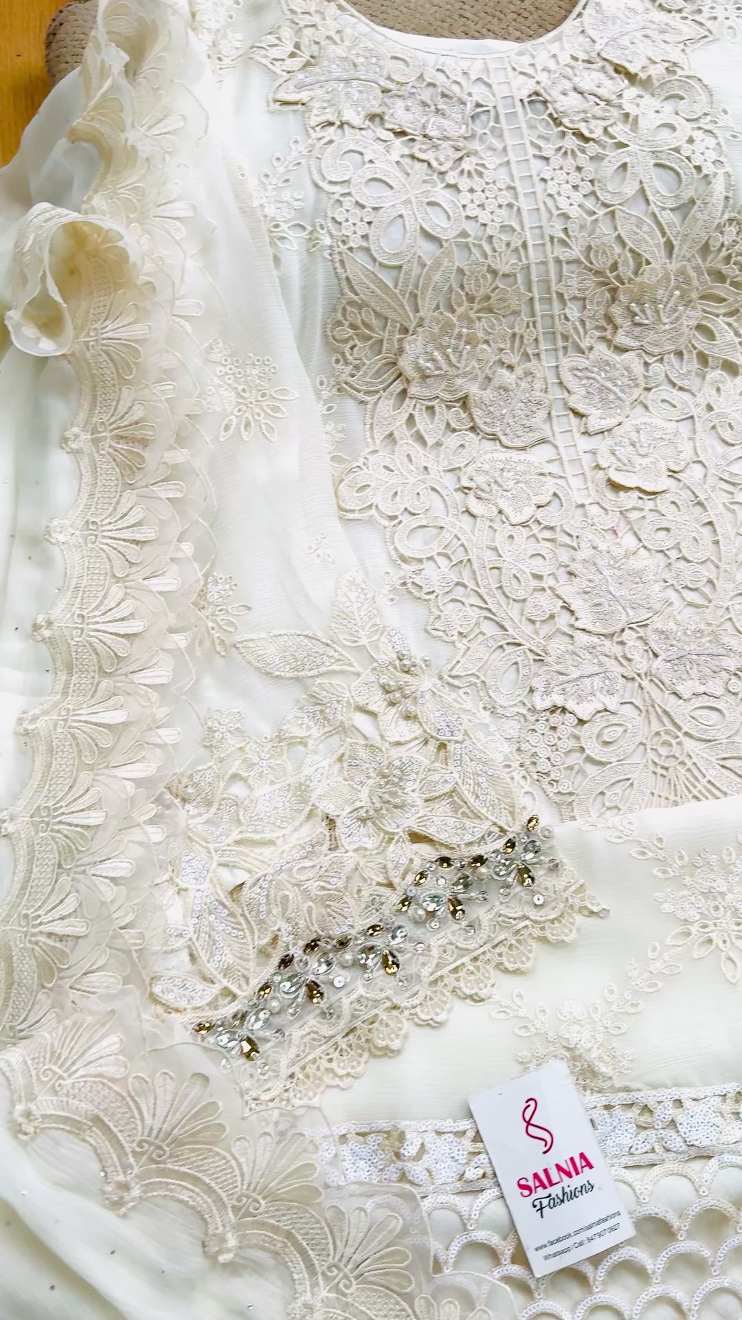 CHIFFON PARTYWEAR SUIT ALPW131