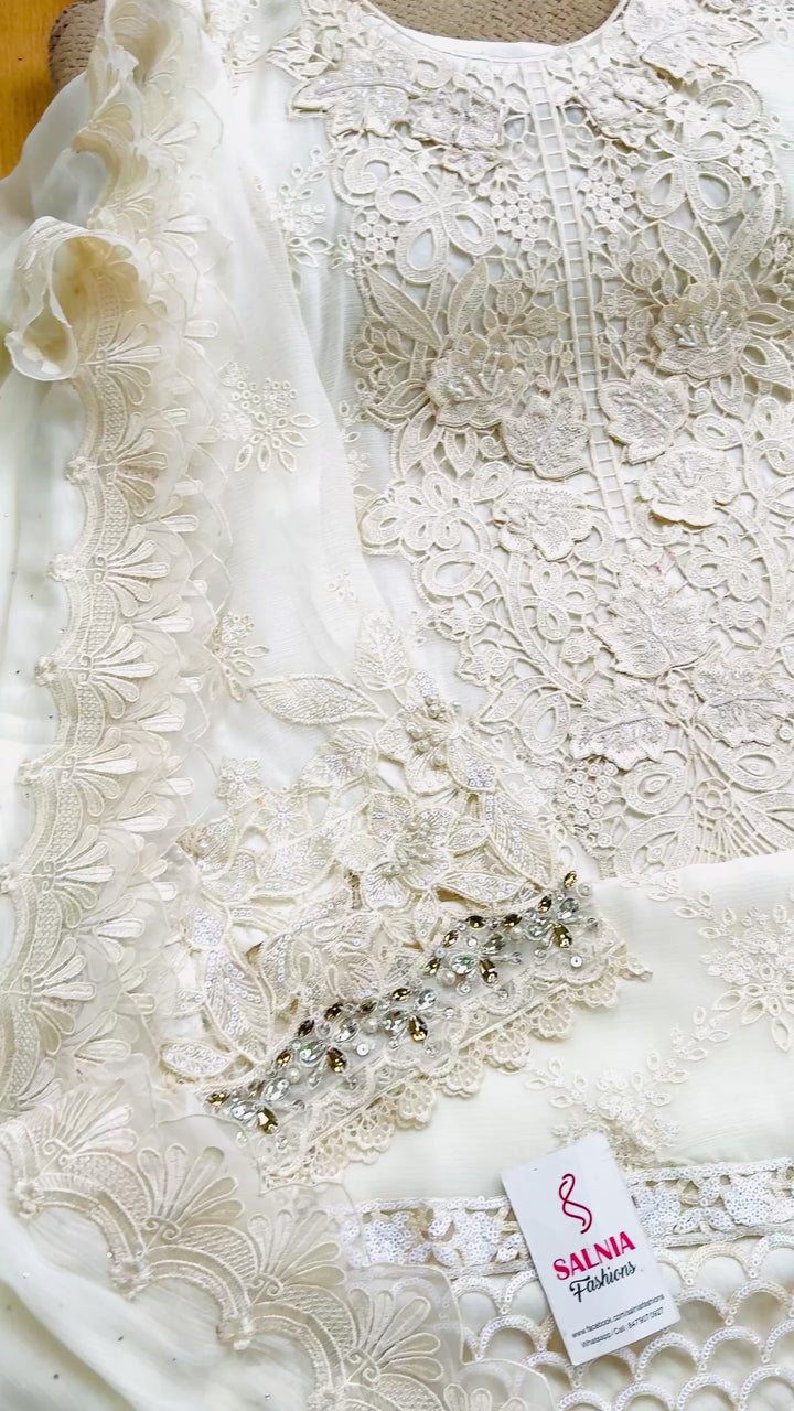 CHIFFON PARTYWEAR SUIT ALPW131