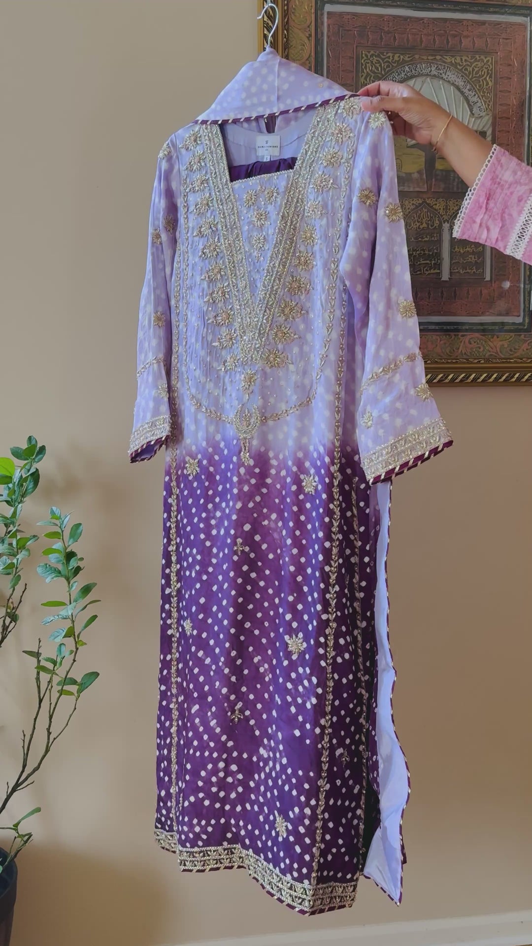 PURE SILK CHUNRI SUIT(CUSTOM SERIES) SFCH02