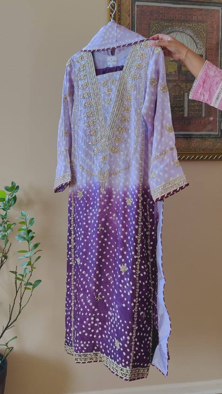 PURE SILK CHUNRI SUIT(CUSTOM SERIES) SFCH02