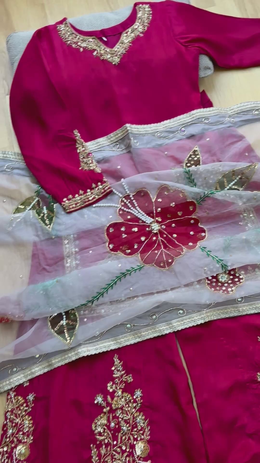 HEAVY PARTYWEAR SHARARA SET SFNQ04