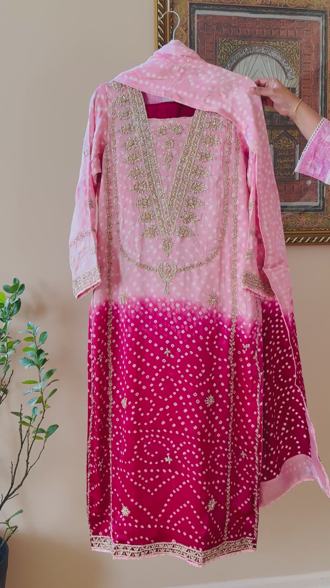 PURE SILK CHUNRI SUIT(CUSTOM SERIES) SFCH04