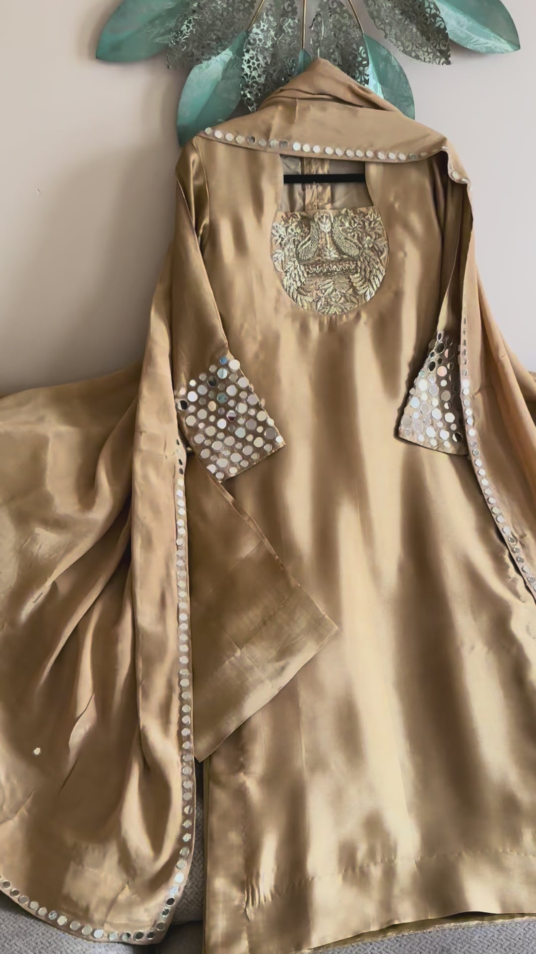 CUSTOM SERIES MIRROR WORK PARTYWEAR SUIT CSSF20