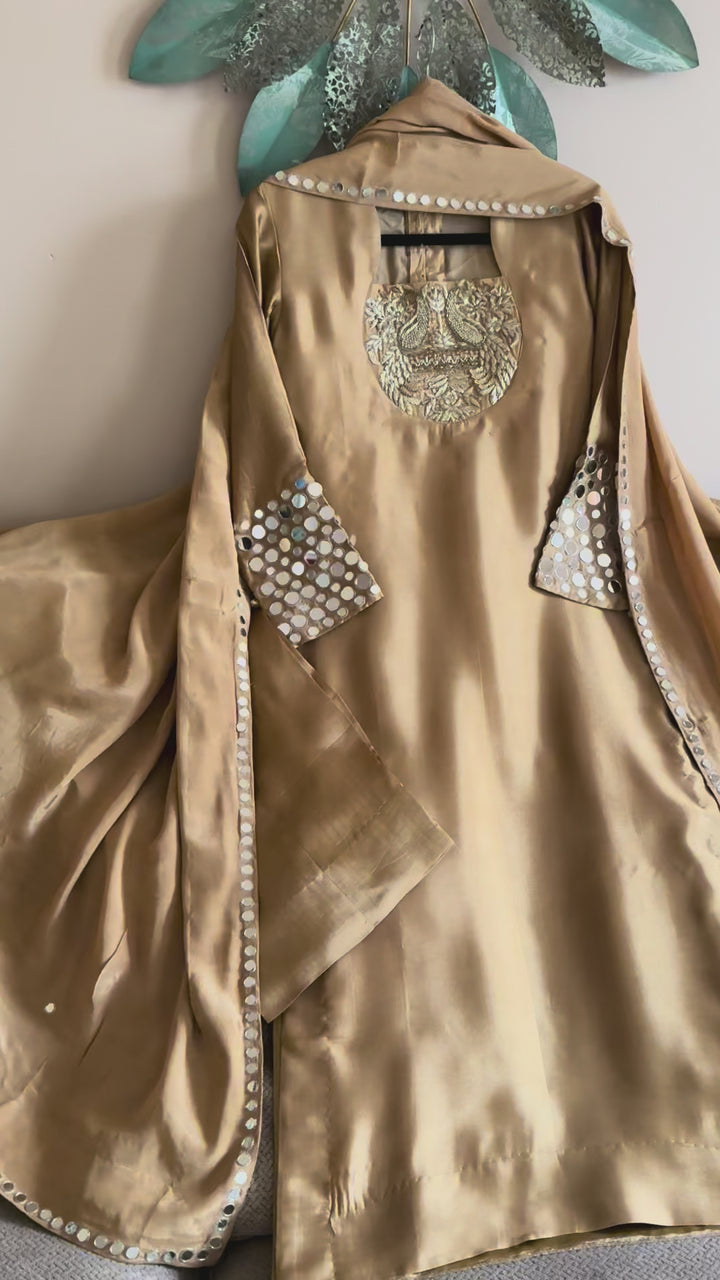 CUSTOM SERIES MIRROR WORK PARTYWEAR SUIT CSSF20