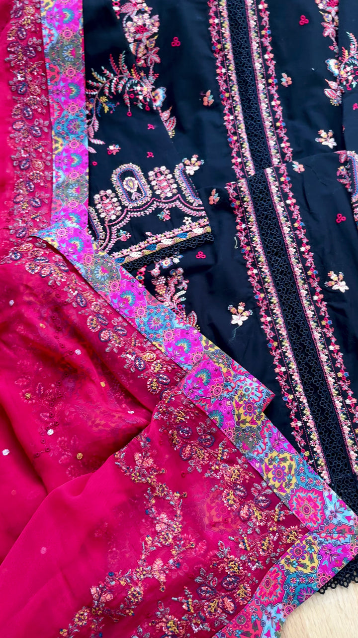 HUSSAIN REHAR LUXURY LAWN COLLECTION 2025 BLIZ