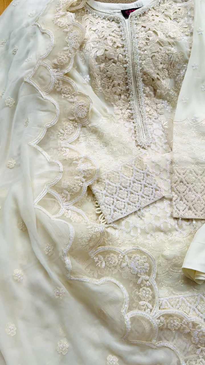 CHIFFON PARTYWEAR SUIT ALPW110