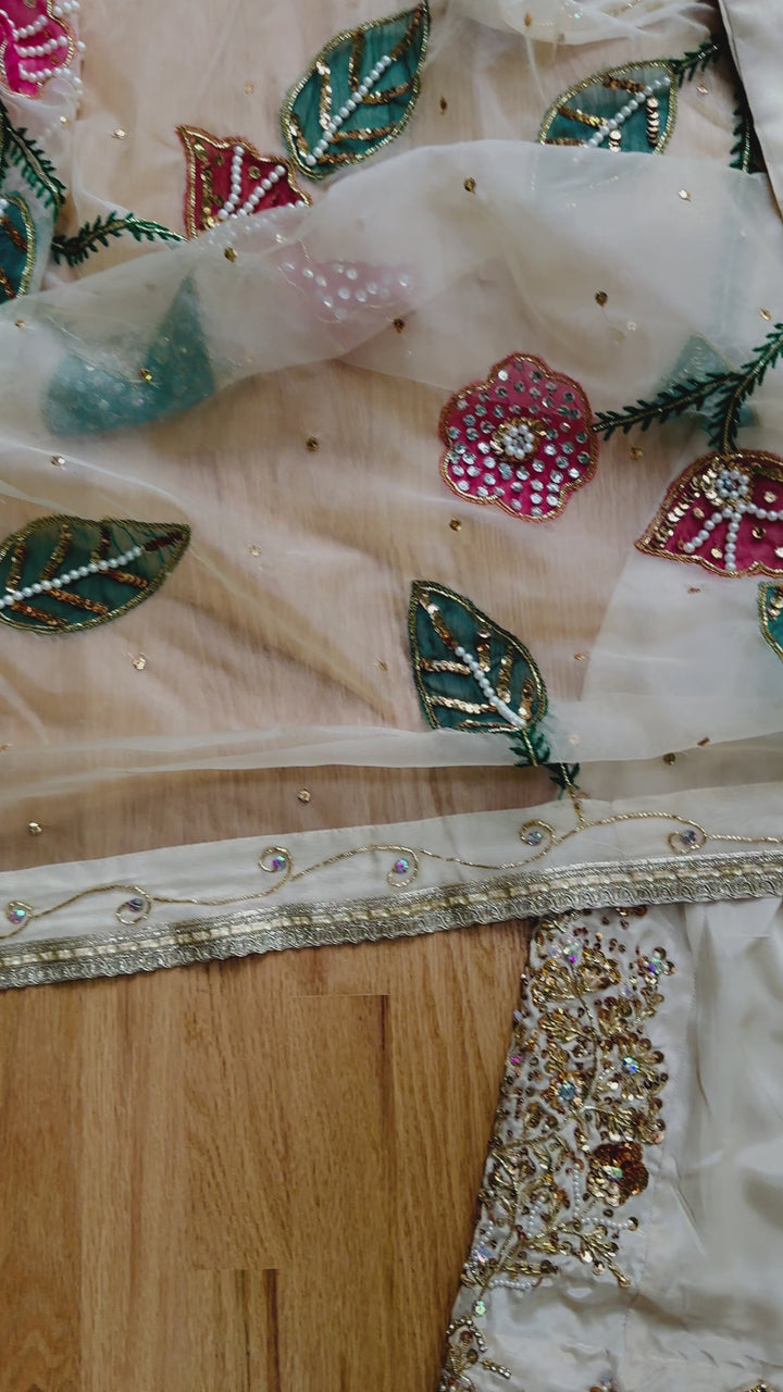 HEAVY PARTYWEAR SHARARA SET SFNQ01