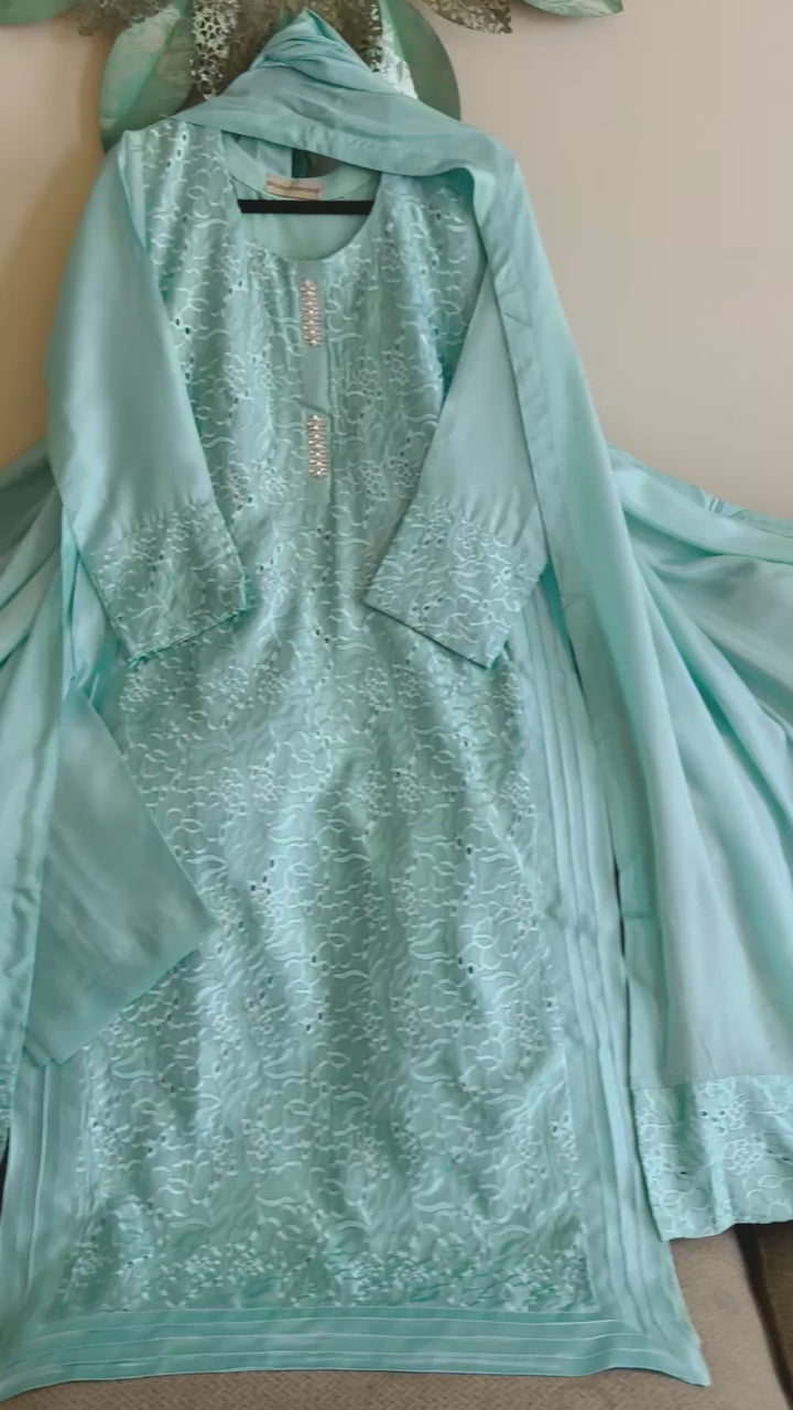 PURE SHEESHA SILK CUSTOM PARTYWEAR SCSF02