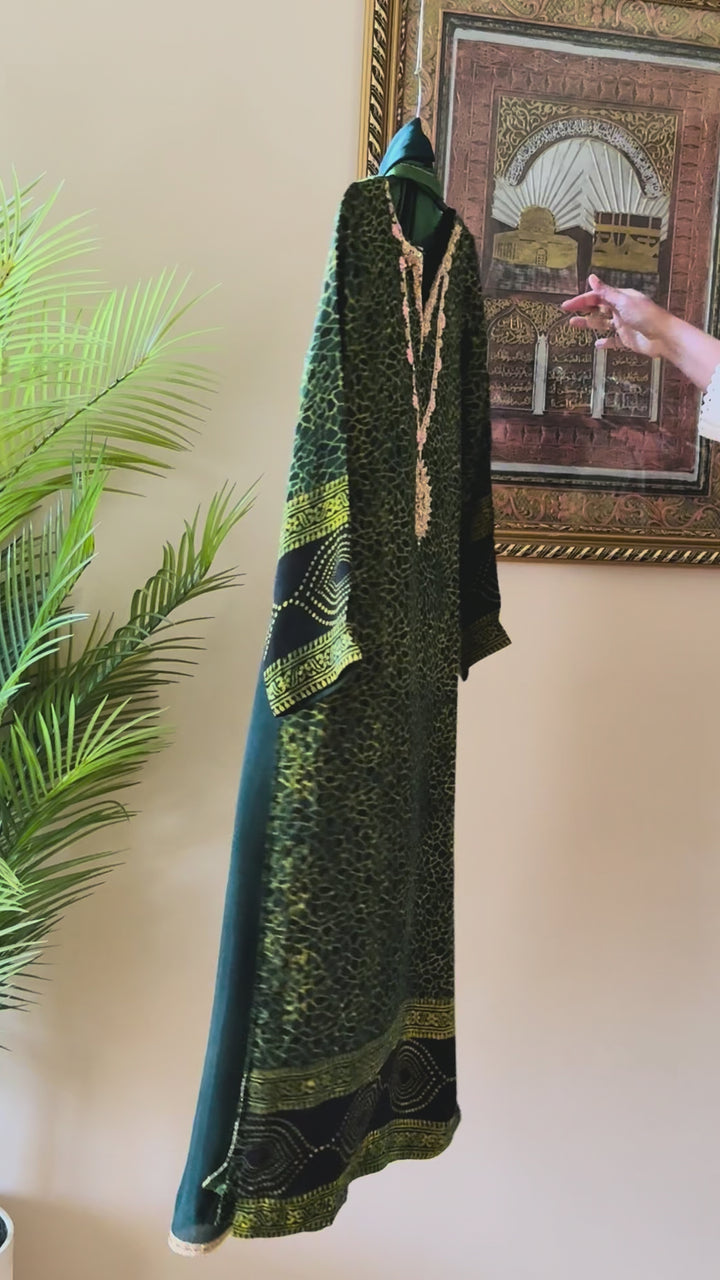 PURE SILK AJRAK SUIT AJSF12
