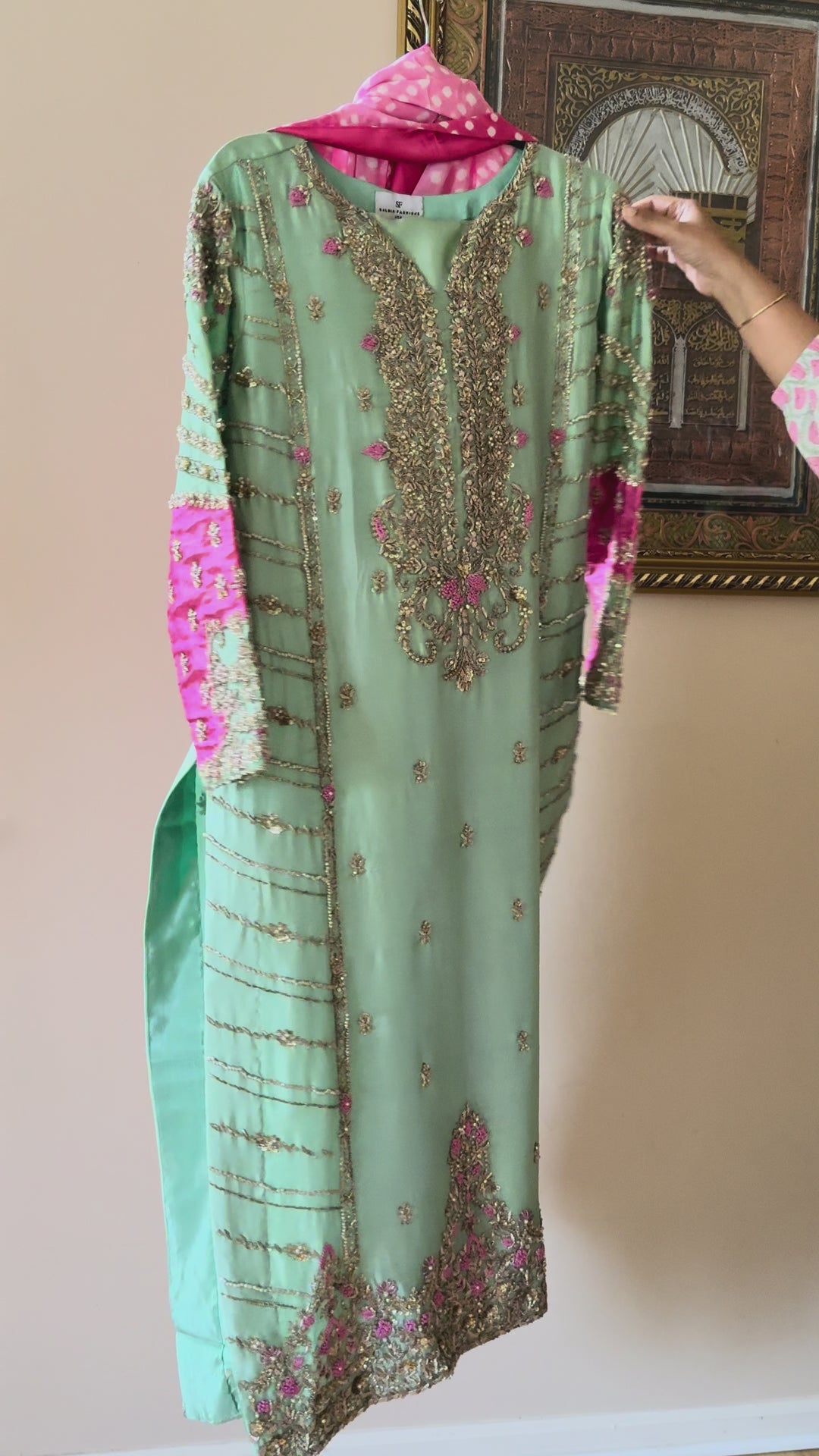 HEAVY CHUNRI WEDDING FORMAL PARTYWEAR MUSF11