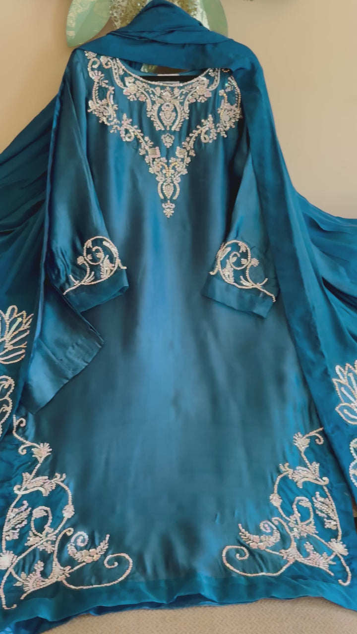 HEAVY PURE SILK CUSTOM PARTYWEAR MUSF02