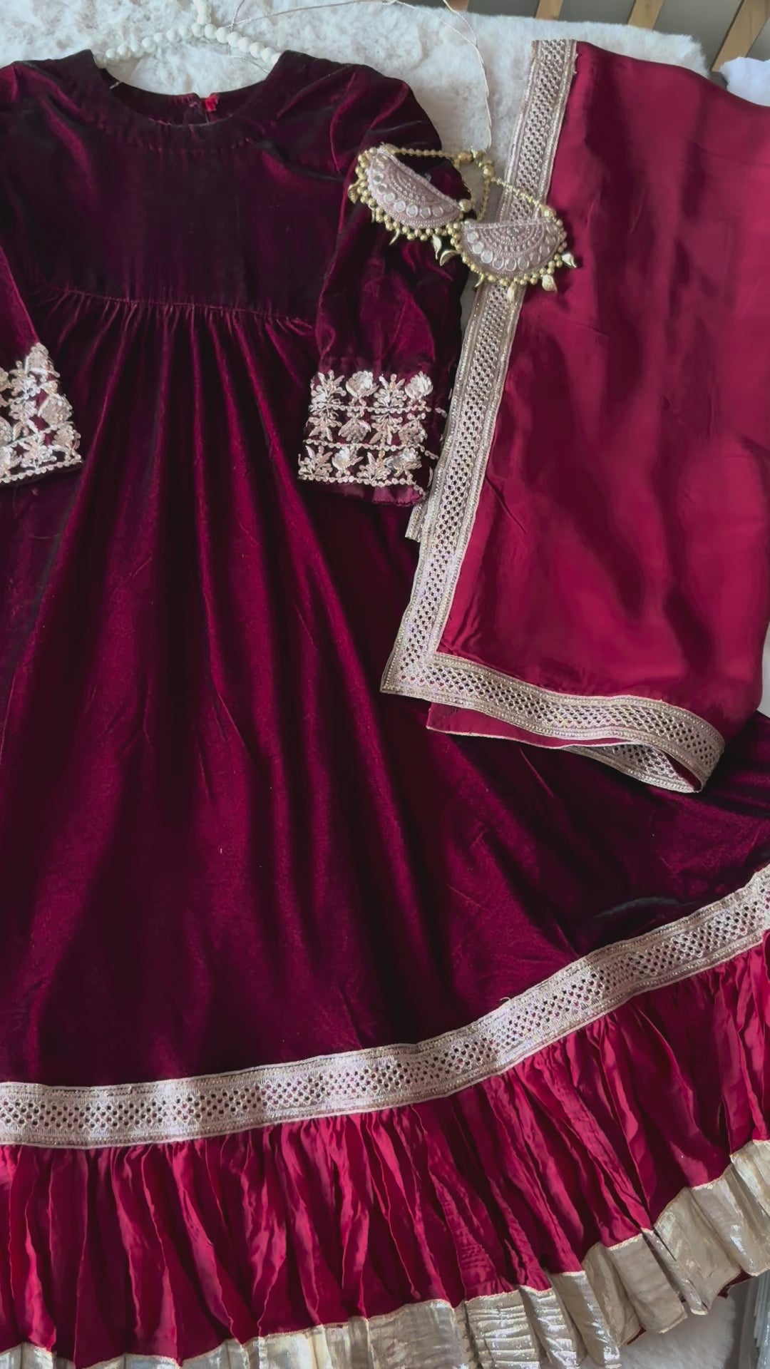 KIDS VELVET FORMAL VLKD02