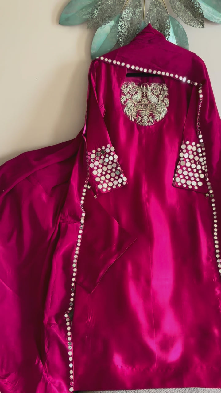 CUSTOM SERIES MIRROR WORK PARTYWEAR SUIT CSSF24