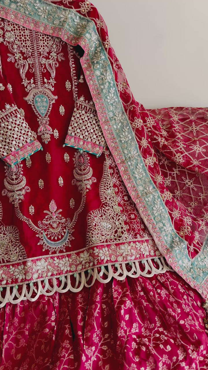 EXQUSITE GHARARA PARTYWEAR ALPW1223