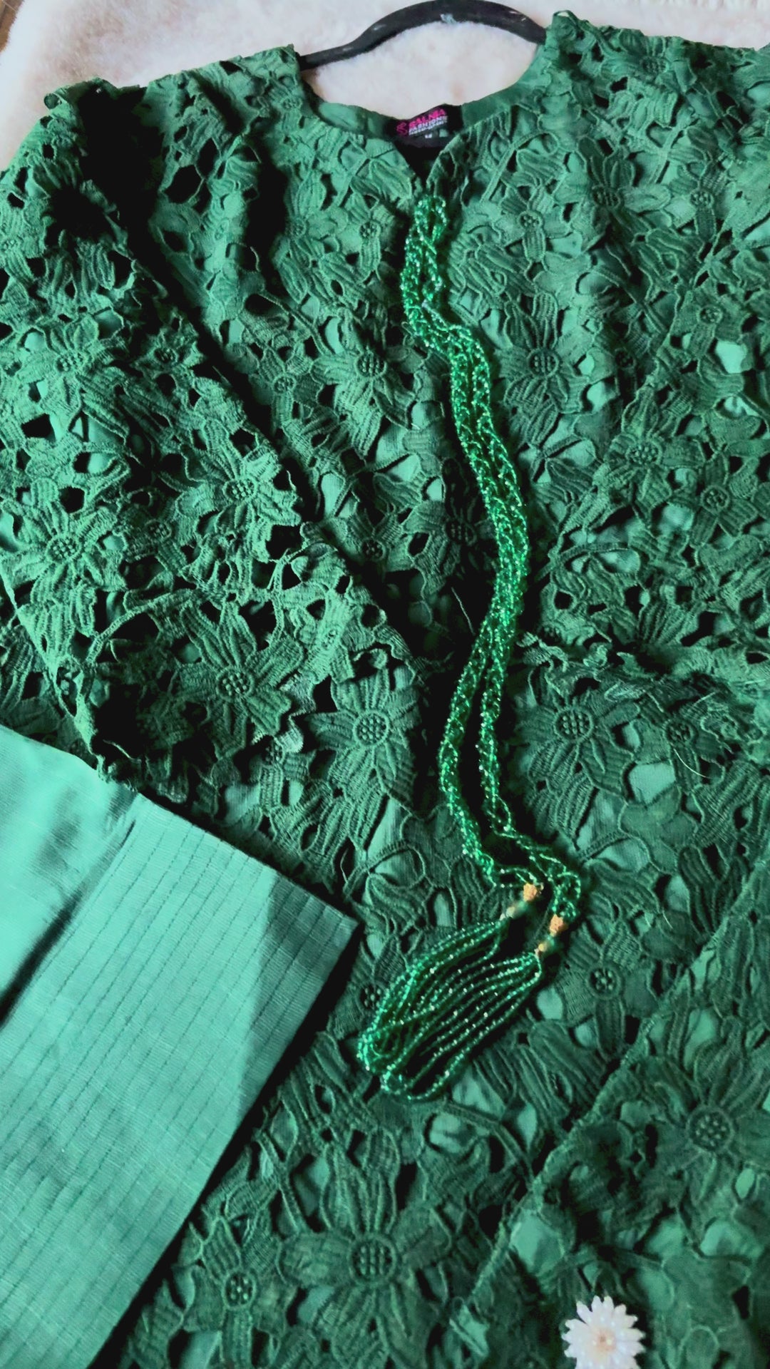 CUTWORK EMBROIDERED FARSHI SHALWAR SCFR14
