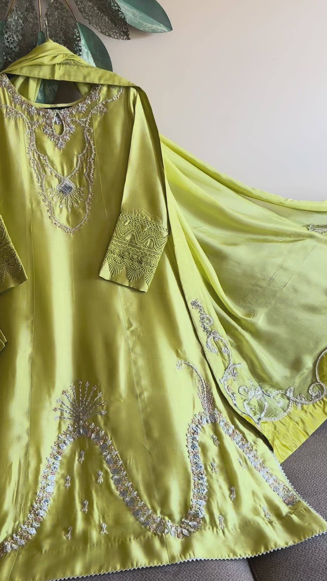 HEAVY PURE SILK CUSTOM PARTYWEAR MUSF03