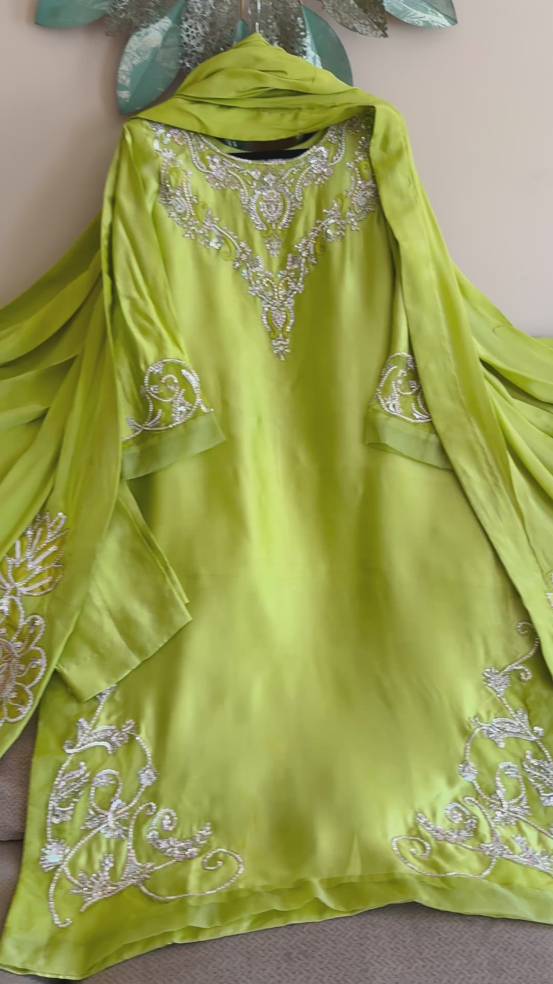 HEAVY PURE SILK CUSTOM PARTYWEAR MUSF01