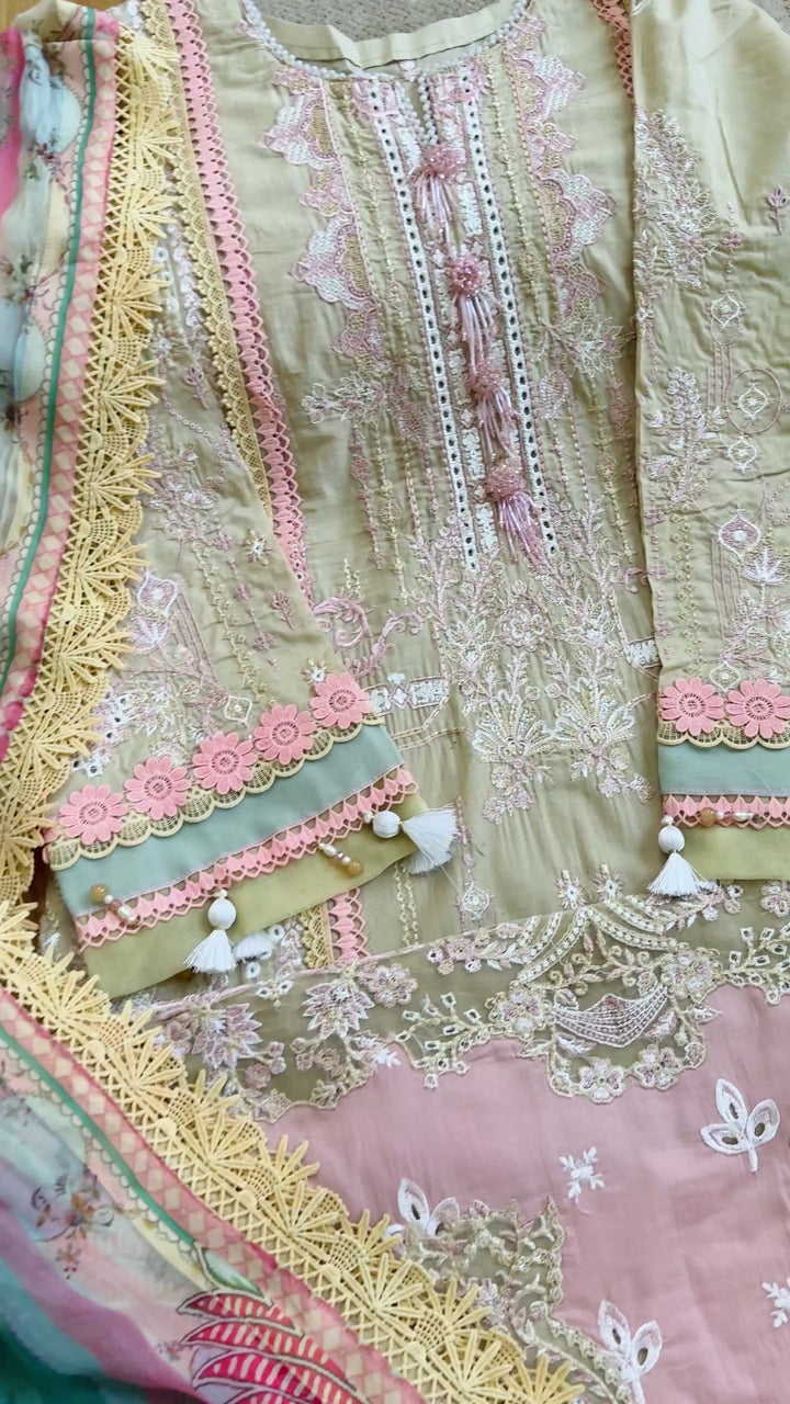 ANSAB JAHANGIR ZOHA LUXURY LAWN ADENIUM