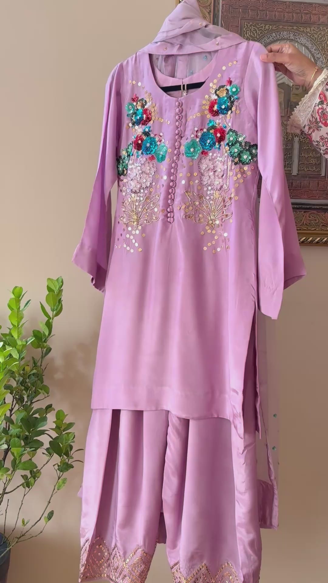 MUSE INSPIRED SILK FARSHI SHALWAR FRSH11