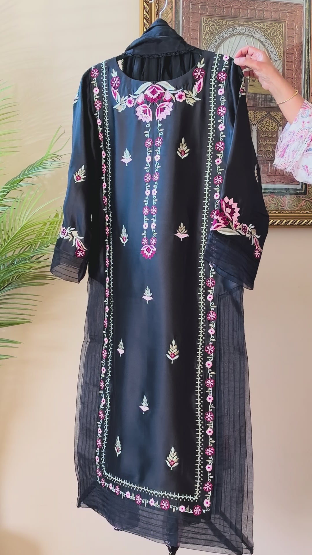 PURE SHEESHA SILK CUSTOM PARTYWEAR SCSF06
