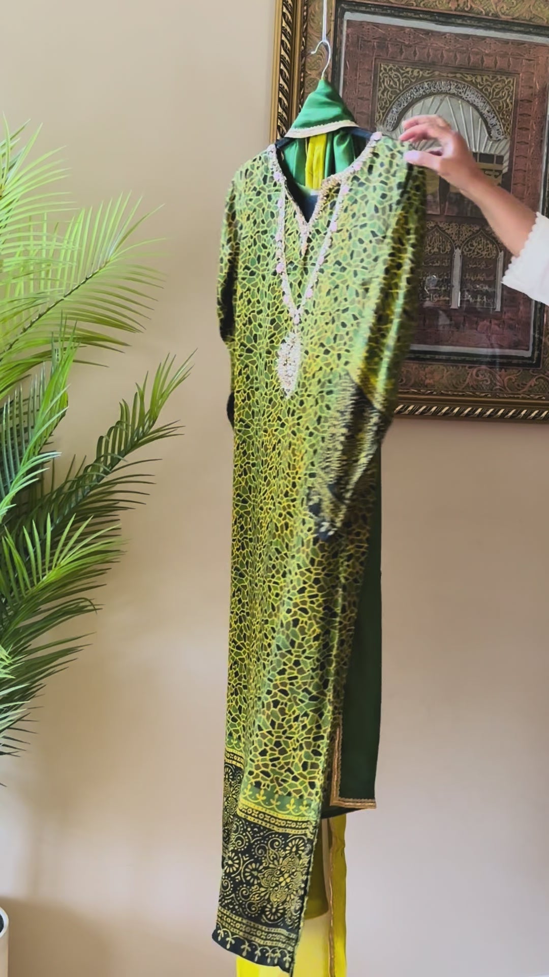 PURE SILK AJRAK SUIT AJSF11