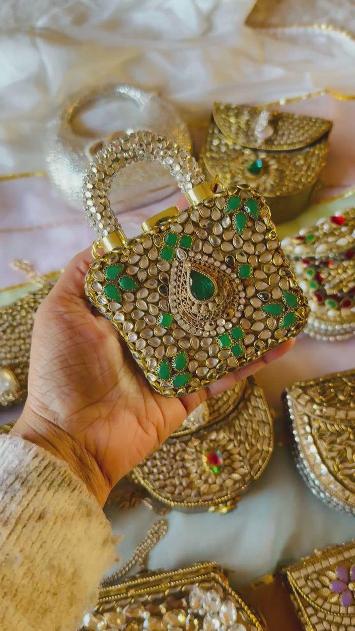 KUNDAN CLUTCH DAZZLE