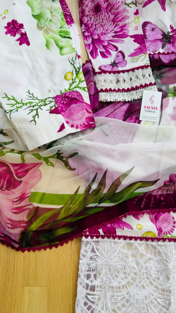 MARIAB MPRINTS LAWN COLLECTION 10A