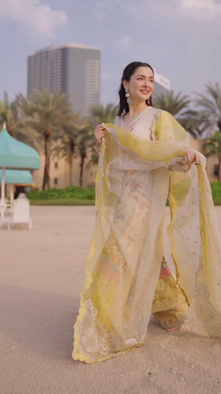 FAIZA SAQLAIN LUXURY LAWN COLLECTION AYA ARTA