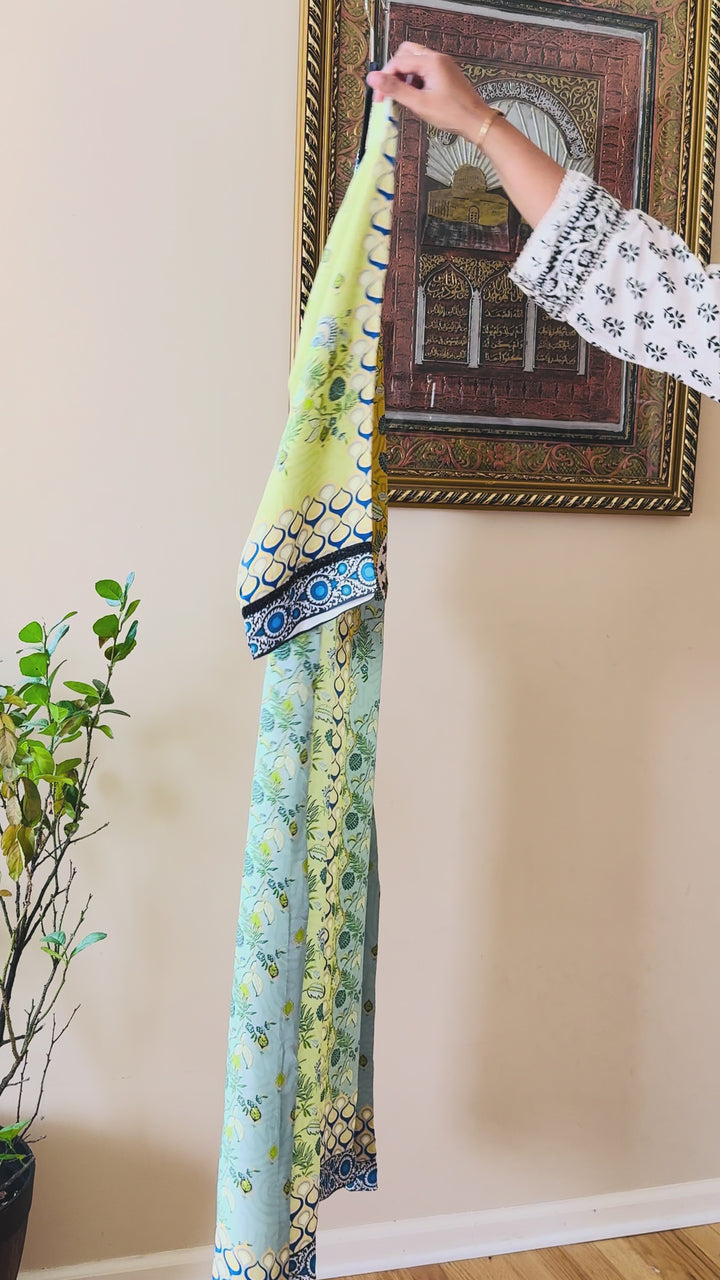 PURE CREPE SILK FUSION KAFTAN SFKF19