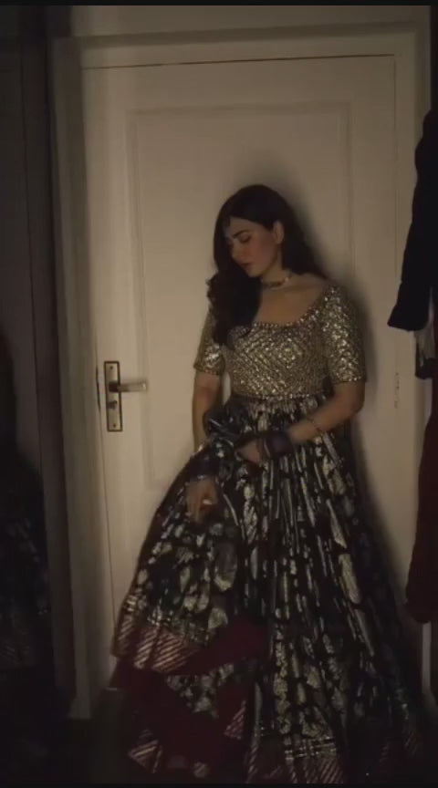 HUSSAIN REHAR COUTURE INSPIRED FROCK HUSF01