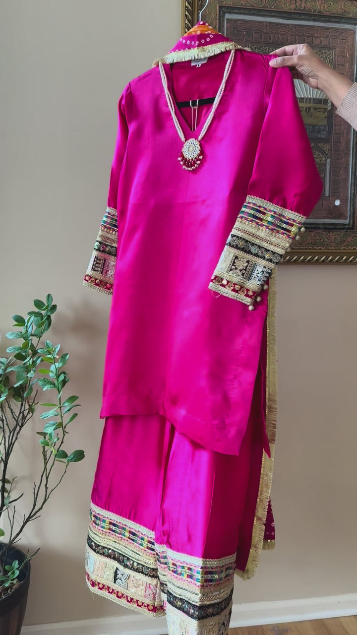 PARTYWEAR CHUNRI SUITS CHSF04