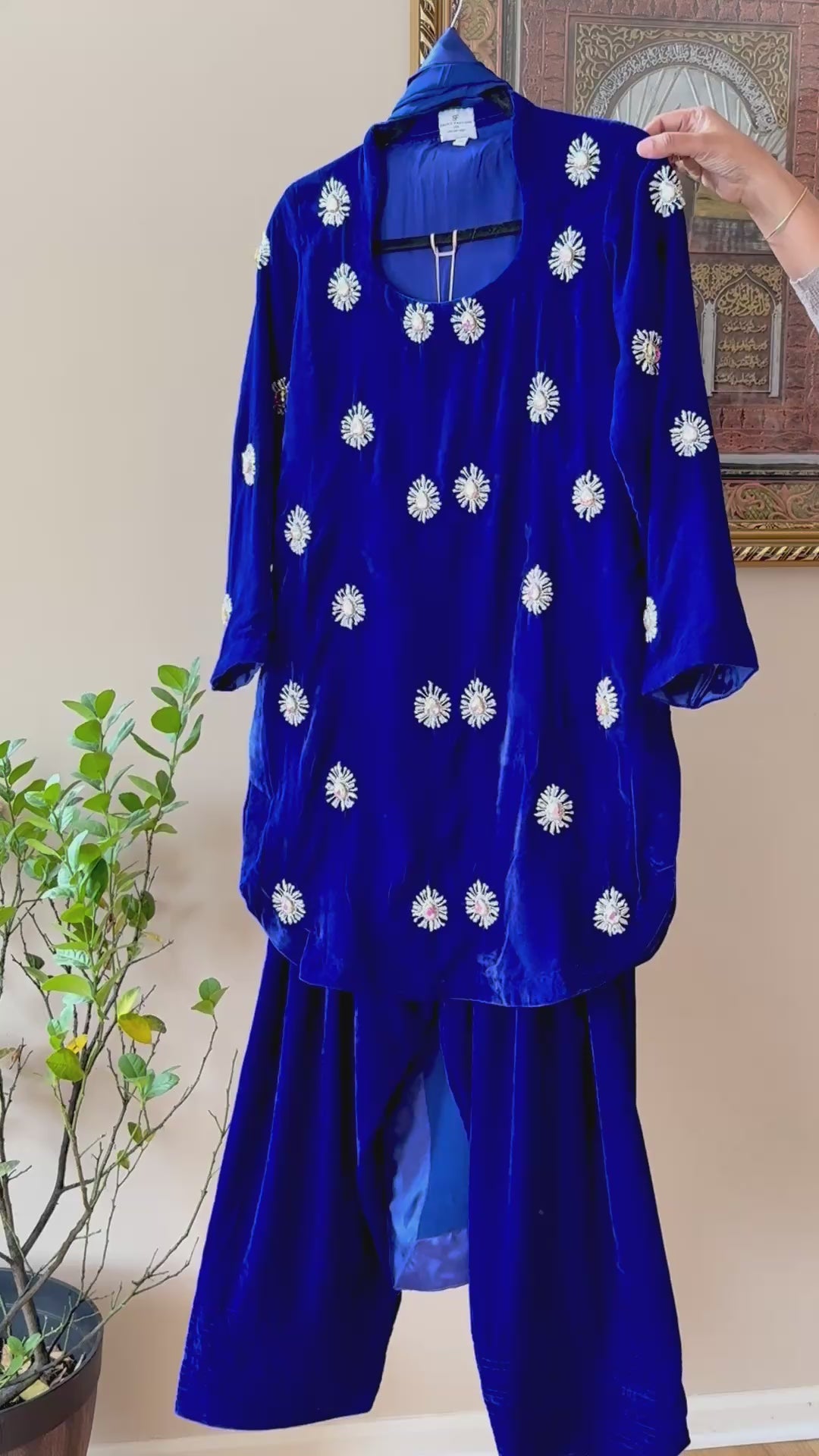 BLAZER STYLE JEWEL FARSHI SHALWAR FRSH14