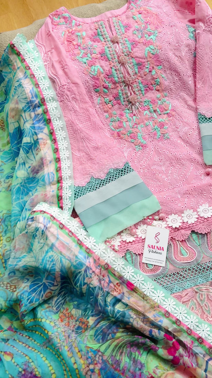 ANSAB JAHANGIR ZOHA LUXURY LAWN PEONY