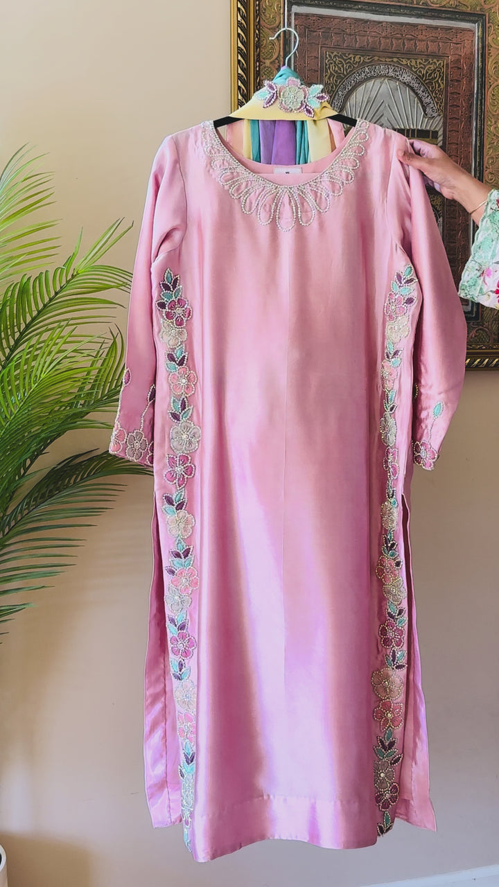 PURE SHEESHA SILK CUSTOM PARTYWEAR MUSF17