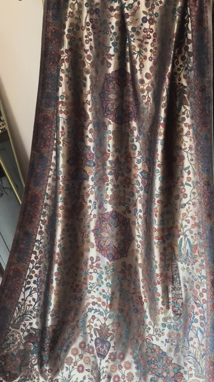 KHANI MOONLIGHT WOVEN PASHMINA SHAWL KHSF07