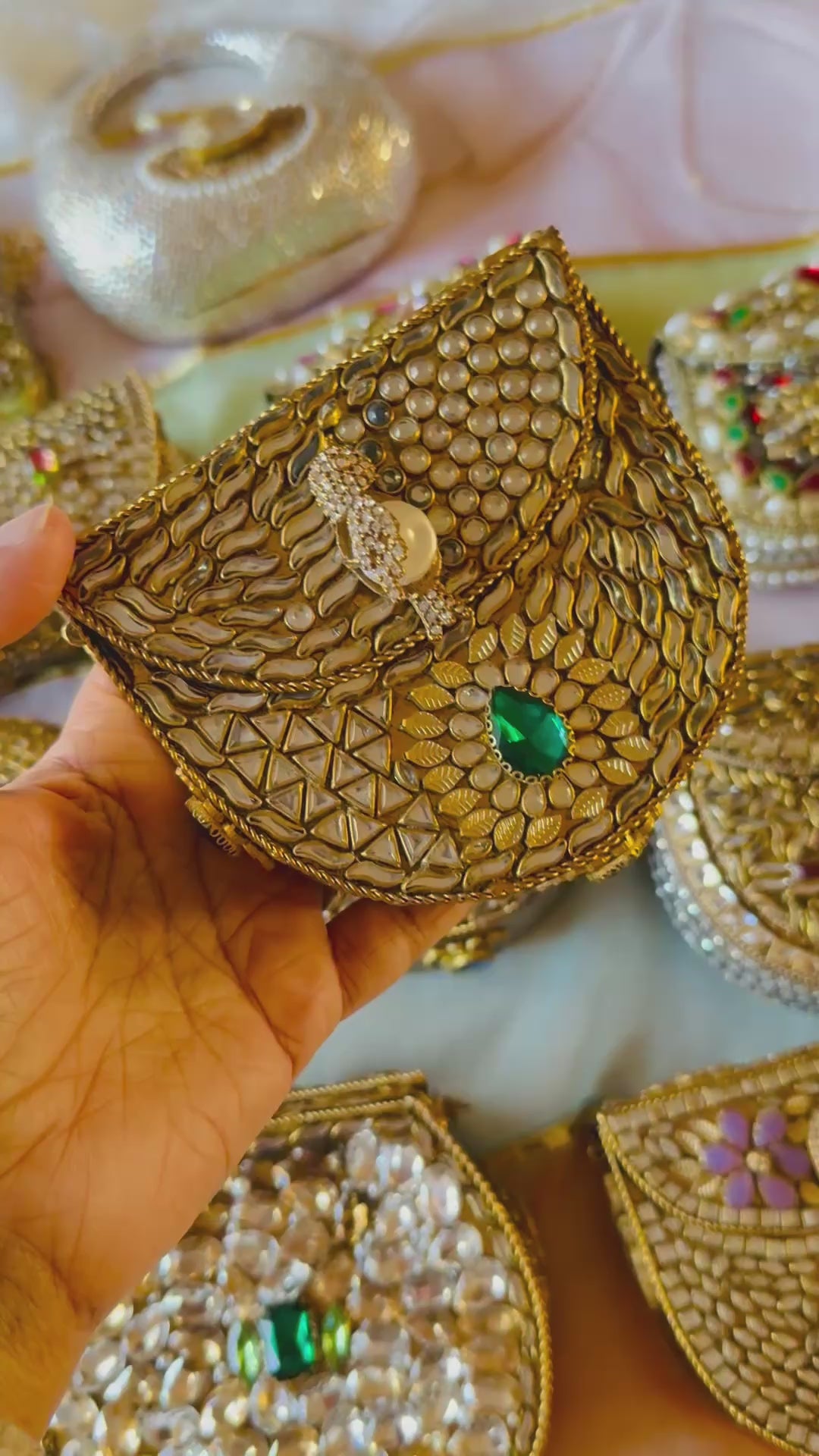 KUNDAN CLUTCH HEER