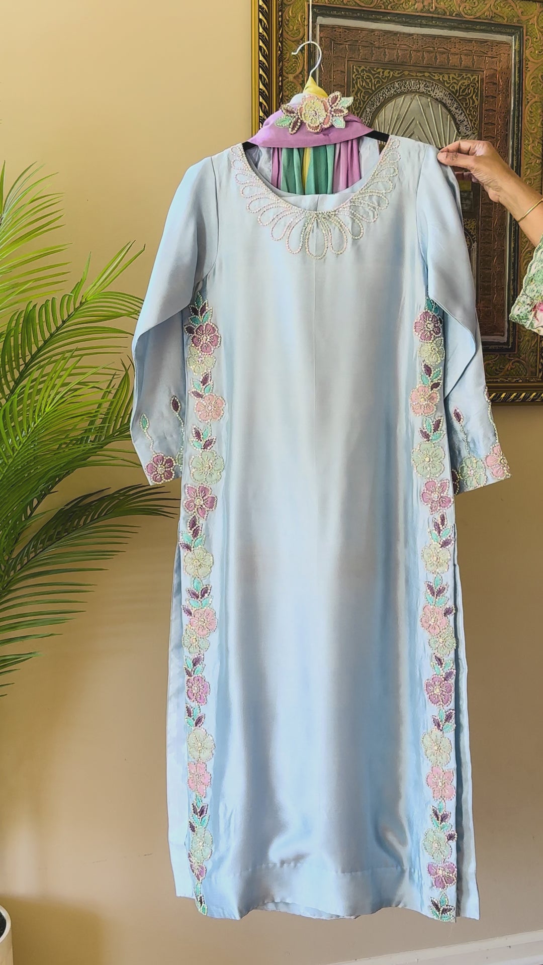 PURE SHEESHA SILK CUSTOM PARTYWEAR MUSF18