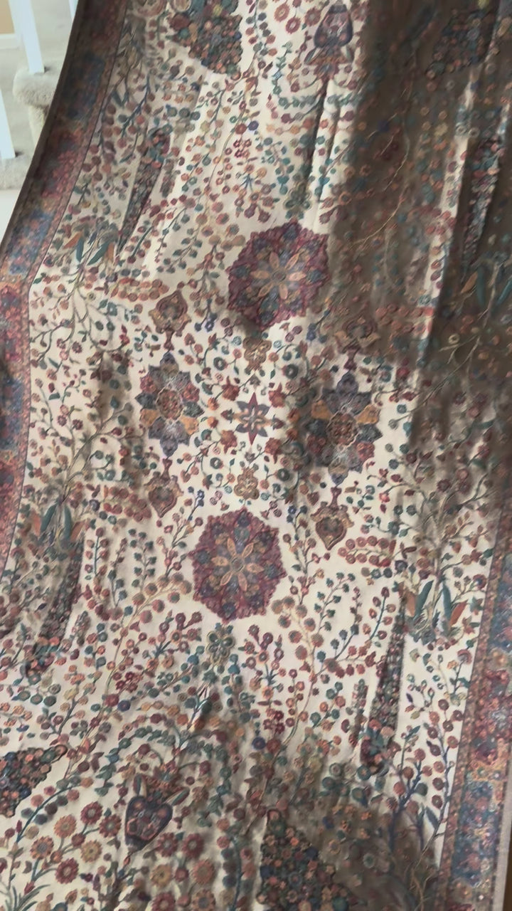 KHANI MOONLIGHT WOVEN PASHMINA SHAWL KHSF07