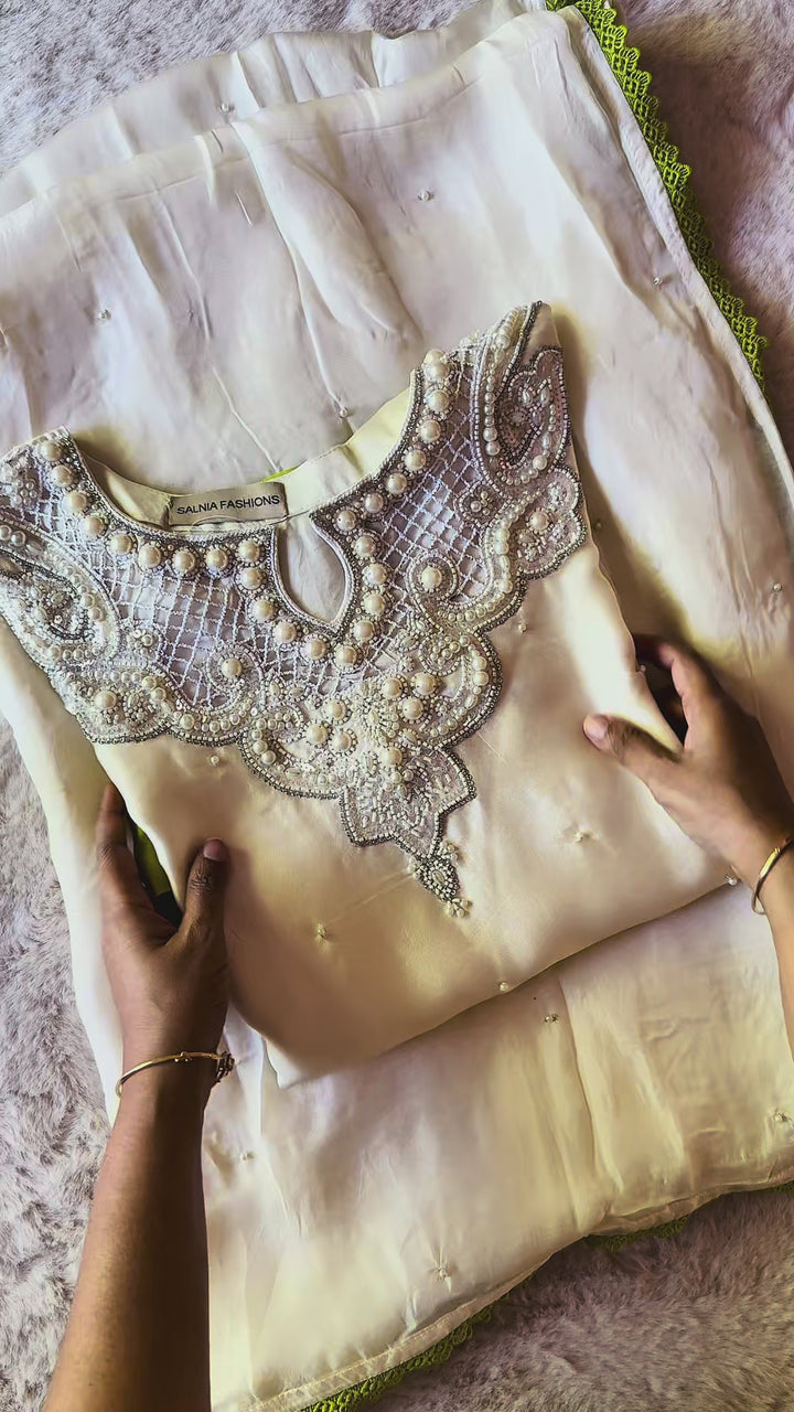 EMBROIDERED OMBRE SHEESHA SILK FARSHI SHALWAR FRSH04