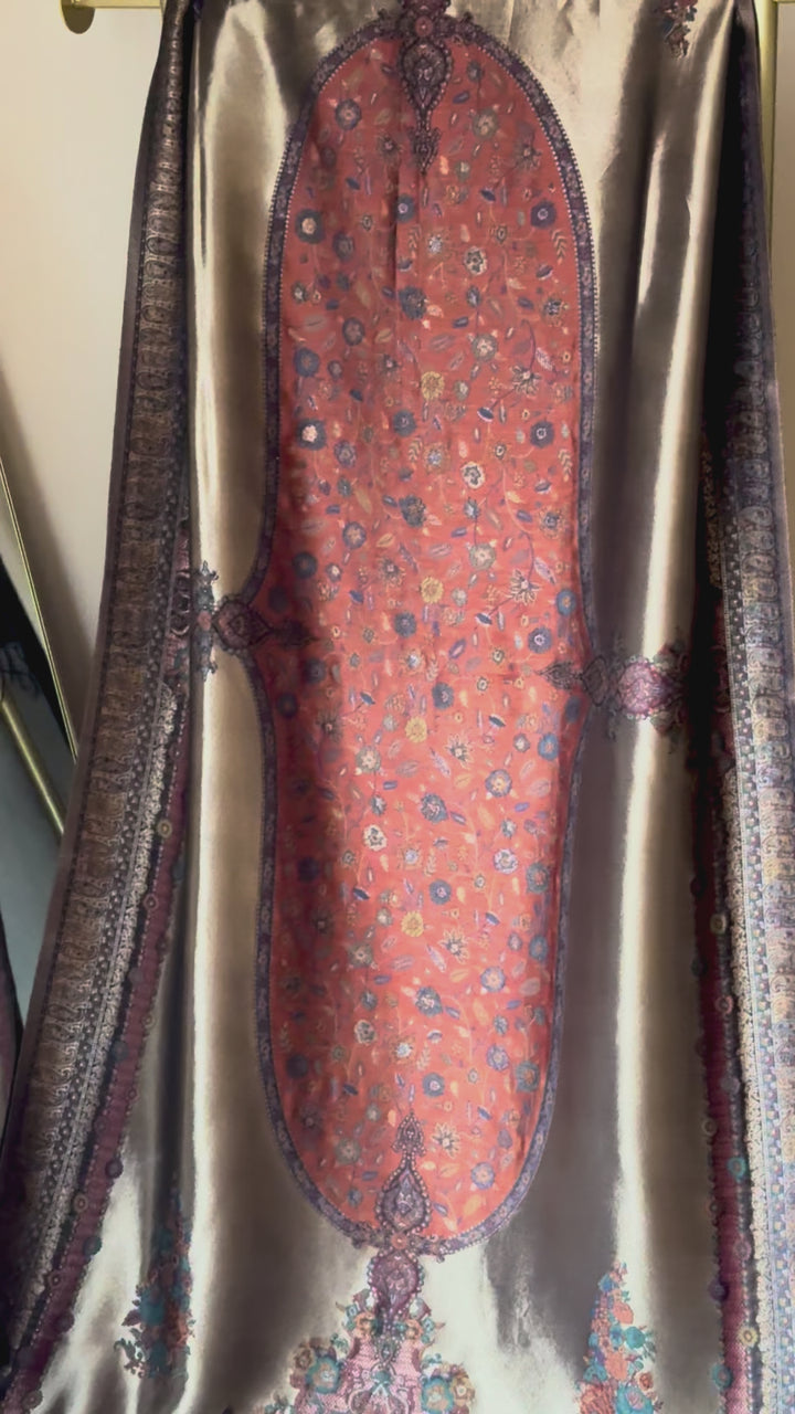 KHANI MOONLIGHT WOVEN PASHMINA SHAWL KHSF18