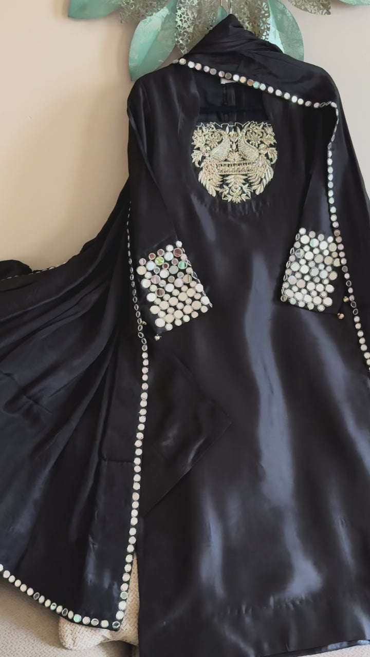 CUSTOM SERIES MIRROR WORK PARTYWEAR SUIT CSSF25