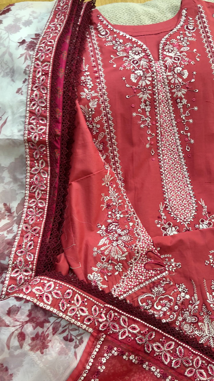 HUSSAIN REHAR LUXURY LAWN COLLECTION 2025 FLARE